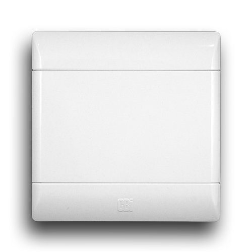 CBI G010-P 4X4 BLANK GRID PLATE, WHITE