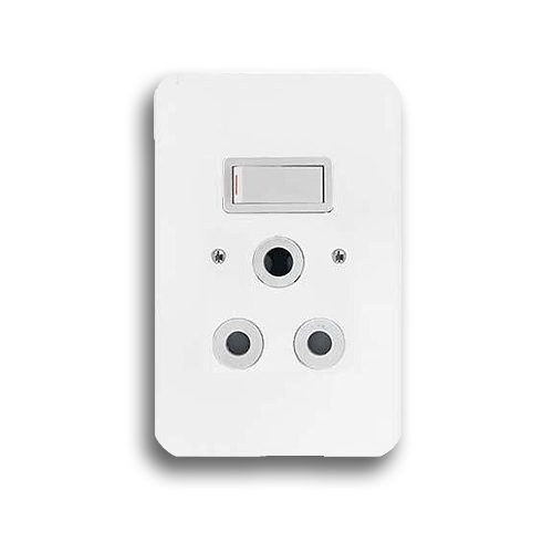 CRABTREE 2X4 SINGLE VERTICAL SOCKET