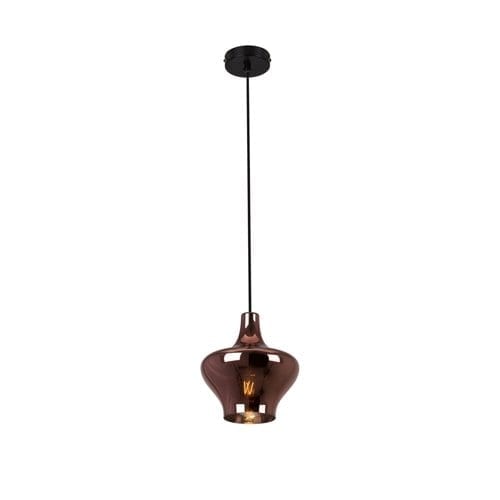 EUROLUX P855C LARISSA TRANSPARENT COPPER PENDANT