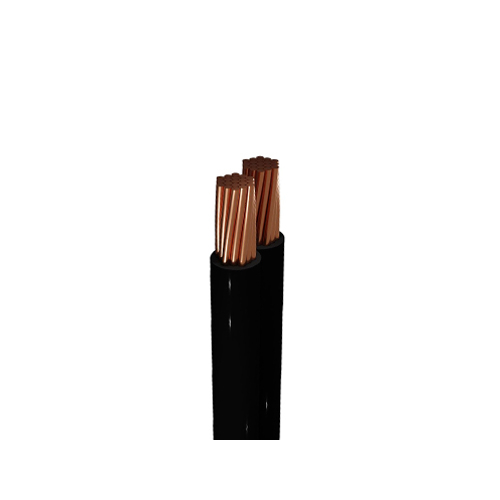 0.5MM² BLACK RIPCORD, PER METER