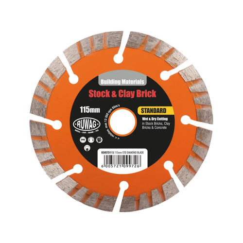 RUWAG STANDARD DIAMOND MASONRY BLADE, 230MM