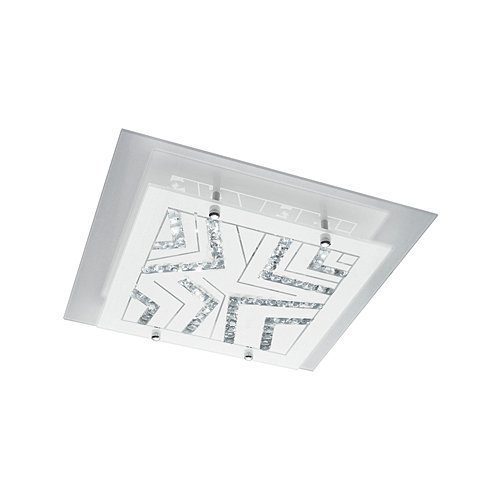 BRIGHT STAR CF541 LED 320MM CHROME & CRYSTAL CEILING LIGHT