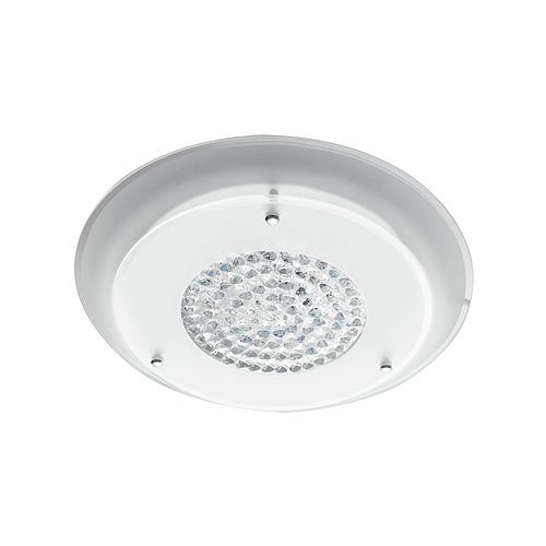 BRIGHT STAR CF543 LED 320MM CHROME & CRYSTAL CEILING LIGHT