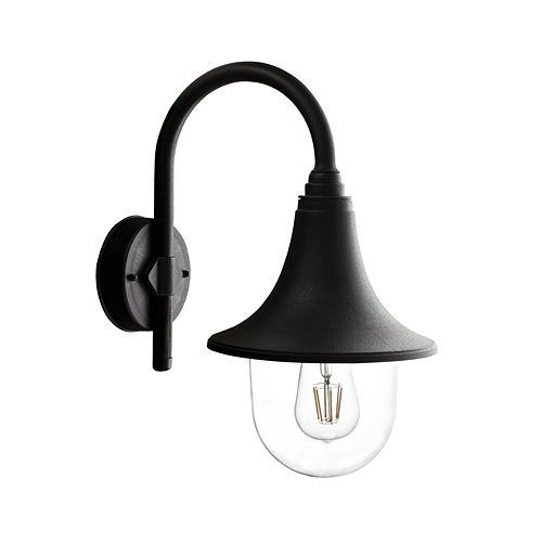 BRIGHT STAR L333 BLACK WALL LANTERN