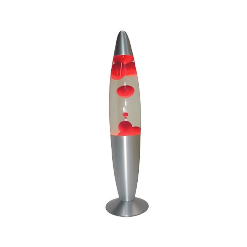 BRIGHT STAR TL108 RED/CLEAR LAVA LAMP
