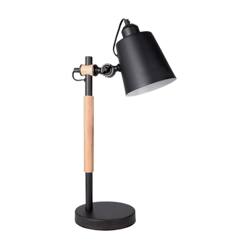 BRIGHT STAR TL142 BLACK & WOOD LAMP