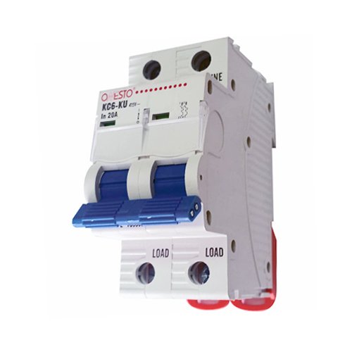 ONESTO KC6-KU-263 2 POLE 6KA 63AMP CIRCUIT BREAKER