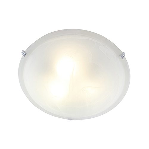 EUROLUX C49W ALABASTER WHITE CEILING LIGHT