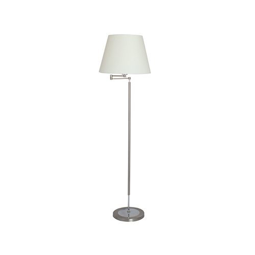 EUROLUX FL121SC SWING ARM SATIN CHROME LAMP