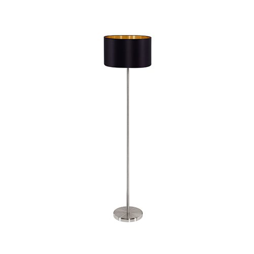 EUROLUX FL206BG MASERLO BLACK & GOLD LAMP