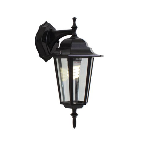 EUROLUX O18B BLACK WALL LANTERN