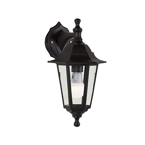 EUROLUX O304B BLACK WALL LANTERN