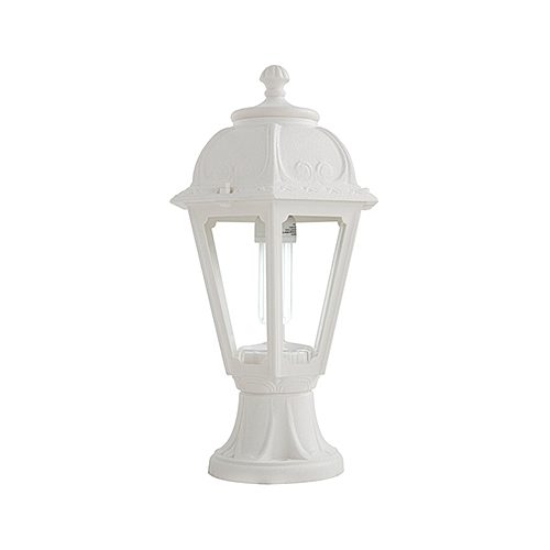 EUROLUX O415WFU FUMAGALLI MIKROLOT WHITE PILLAR LANTERN
