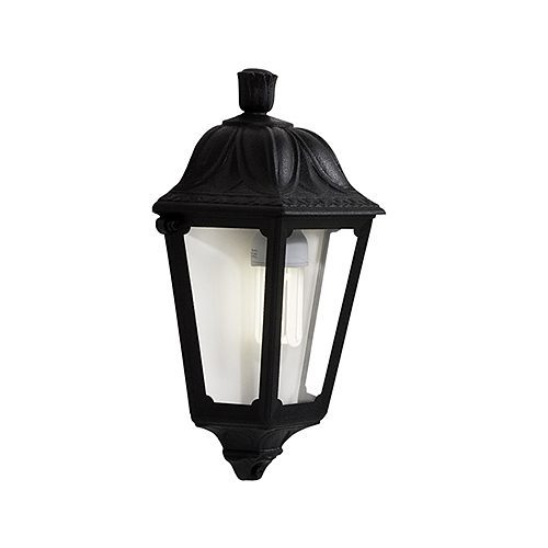 EUROLUX O419BFU BLACK WALL LANTERN