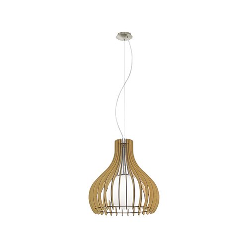 EUROLUX P129M TINDORI MAPLE WOOD PENDANT