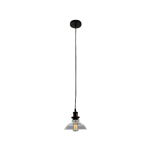 EUROLUX P484 FARMHOUSE CLEAR GLASS PENDANT