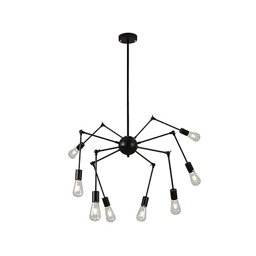 EUROLUX P579 SPIDER BLACK PENDANT