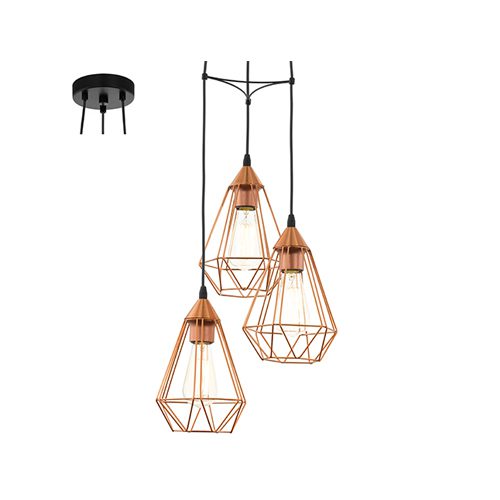 EUROLUX P691C TARBES COPPER PENDANT