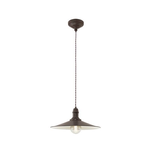 EUROLUX P693 STOCKBURY ANTIQUE BROWN PENDANT