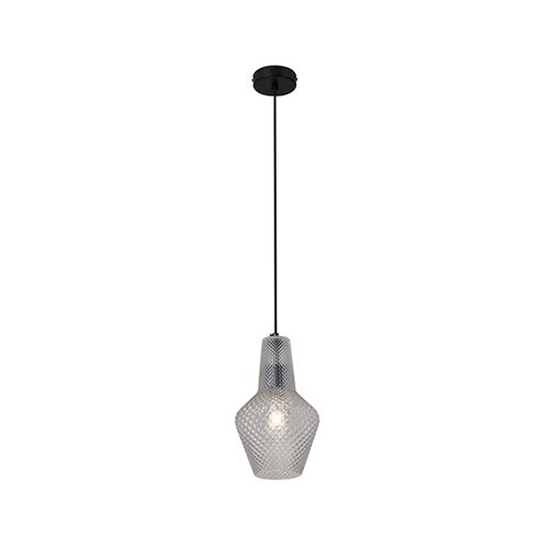 EUROLUX P797CL MILANO LARGE CLEAR GLASS PENDANT