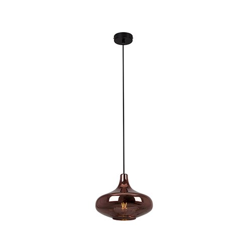 EUROLUX P856C LARISSA TRANSPARENT COPPER PENDANT
