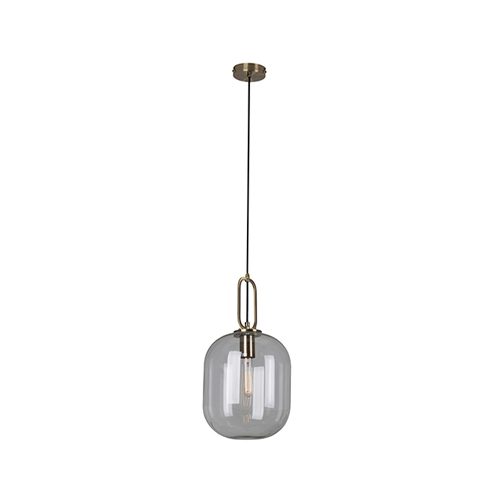 EUROLUX P901CL HALLSTAT CLEAR GLASS PENDANT
