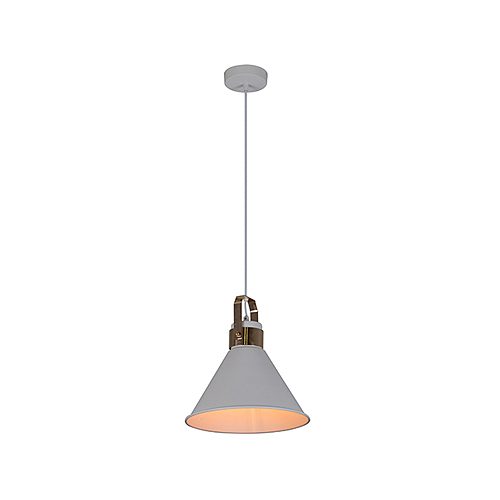 EUROLUX P963 MONROE WHITE & COPPER PENDANT