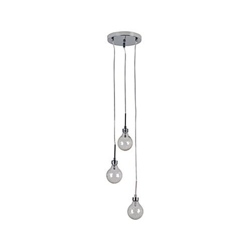 EUROLUX P977CH LED CHROME & GLASS SHADES