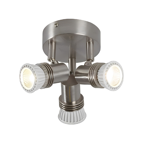 EUROLUX S29SC SAHARA SATIN CHROME SPOT LIGHT