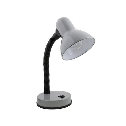 EUROLUX T23GY COOL GREY DESK LAMP