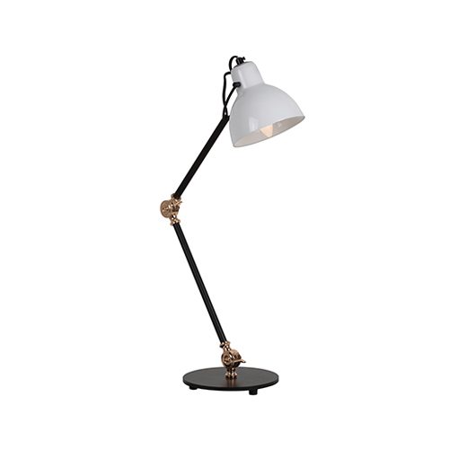 EUROLUX T550OP SIENA BLACK & OPAL LAMP