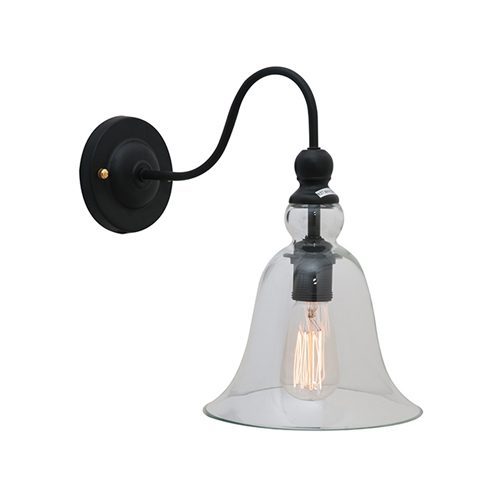 EUROLUX W461 VINO BLACK WALL LIGHT