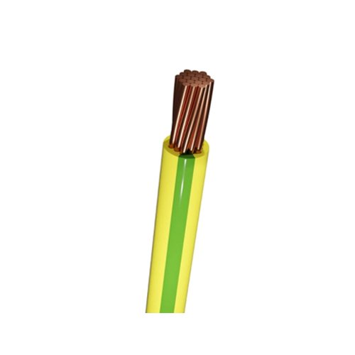10MM² GREEN & YELLOW GENERAL PURPOSE HOUSE WIRE
