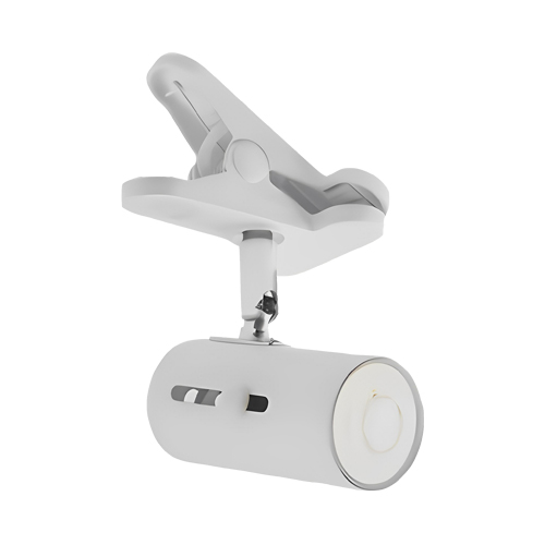 BRIGHT STAR CL008 WHITE CLIP ON LAMP