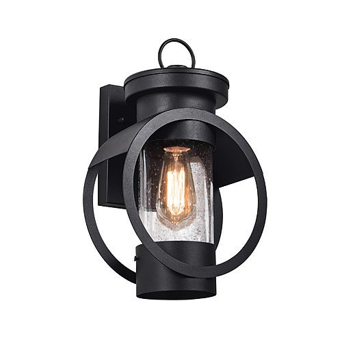 BRIGHT STAR L350 BLACK WALL LANTERN