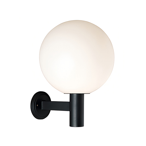 RADIANT LS853E27BL 400MM BLACK SPHERE LANTERN