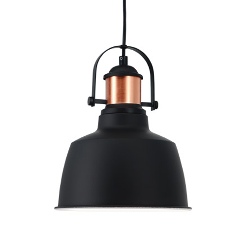 SPAZIO 8526.30 NORDIC BLACK & COPPER PENDANT