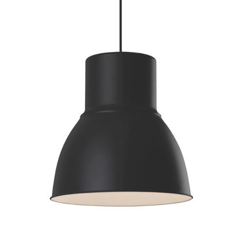 SPAZIO 8535.30.30 HUGO 310MM MATT BLACK PENDANT