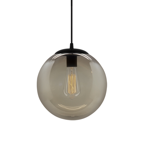 SPAZIO 8546.300 PALLA FUMO SMOKEY GREY PENDANT