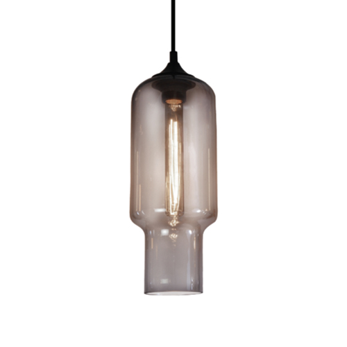 SPAZIO 8577.1.044 ALBA AMBER & BROWN PENDANT
