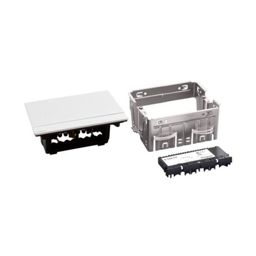 LEGRAND INCARA 654803 ALUMINIUM 4 MODULE POP-UP (FURNITURE) - Image 3