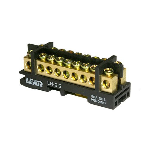 LEAR SAMITE RAIL 1 POLE + N NEUTRAL BAR