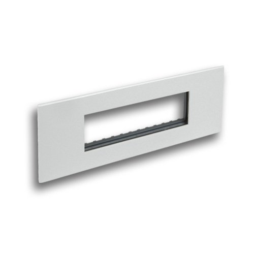 LEGRAND ARTEOR 571306 6 MODULE COVER PLATE, SOFT ALU