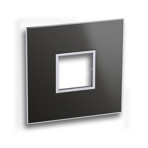 LEGRAND ARTEOR 571542 REFLECTIVE BLACK COVER PLATE