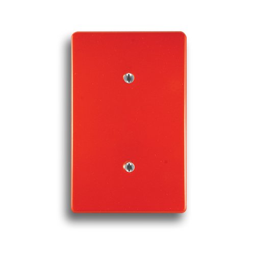 CRABTREE CLASSIC 6551/103 2X4 BLANK COVER PLATE, RED