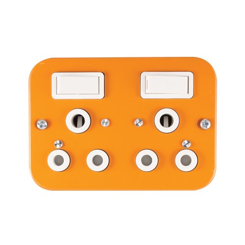 CRABTREE CLASSIC 7392/001P DOUBLE SOCKET