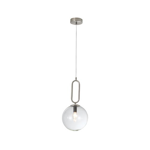 BRIGHT STAR PEN462 SATIN CHROME PENDANT