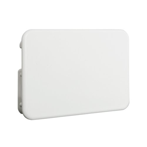 75MMX50MM TRUNKING END CAP, WHITE