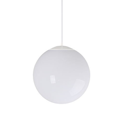 SPAZIO 8546.3031 PALLA BIANCA 300MM OPAL PENDANT