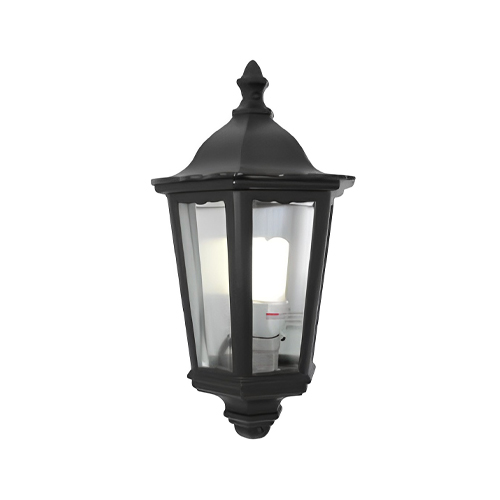 EUROLUX O26B BLACK WALL LANTERN